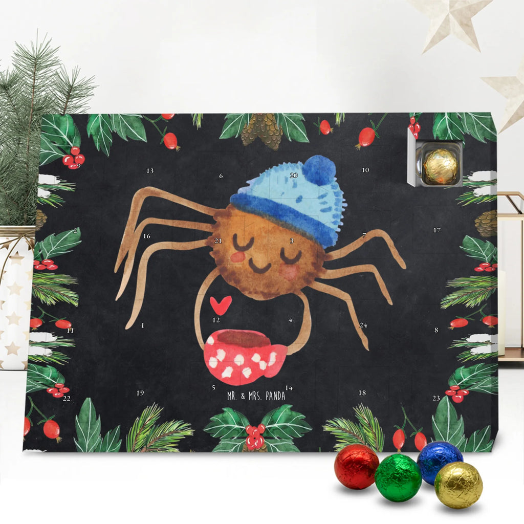 Chocolate advent calendar Spider Agathe coffee Spider, Spider Agathe
