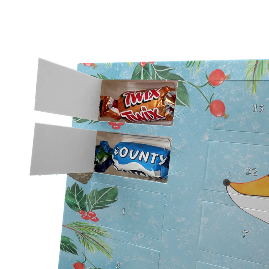 Chocolate advent calendar unicorn Wish foxes, fox horns