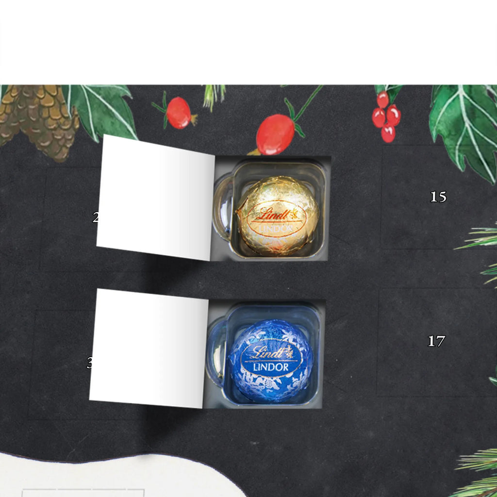 Chocolate advent calendar unicorn yoga mindfulness, relaxation, gift, present, sports, sweet