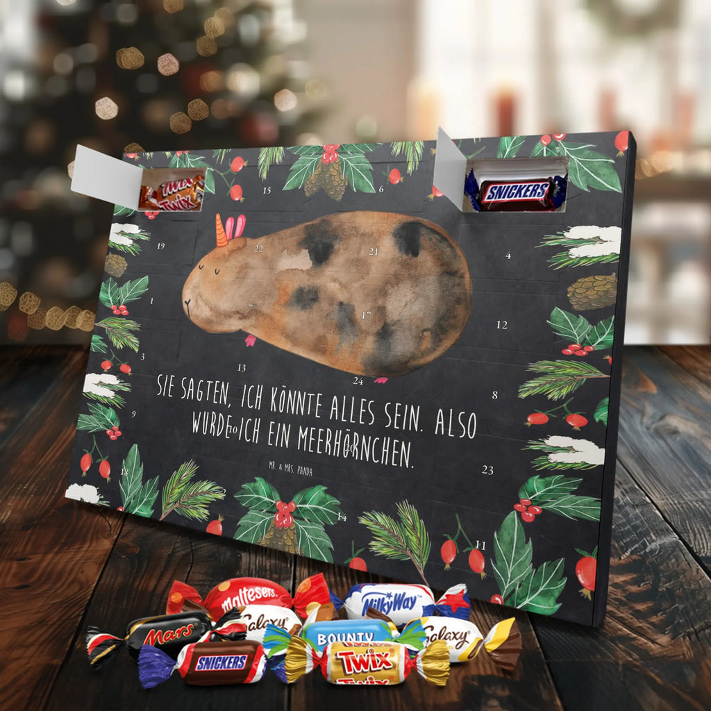 Chocolate advent calendar unicorn Guinea pig guinea pig, squirrels