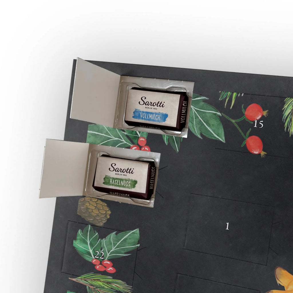 Chocolate advent calendar Fox mummy Father's Day, Mother's Day, daughter, mother, favourite daughter, best daughter, present