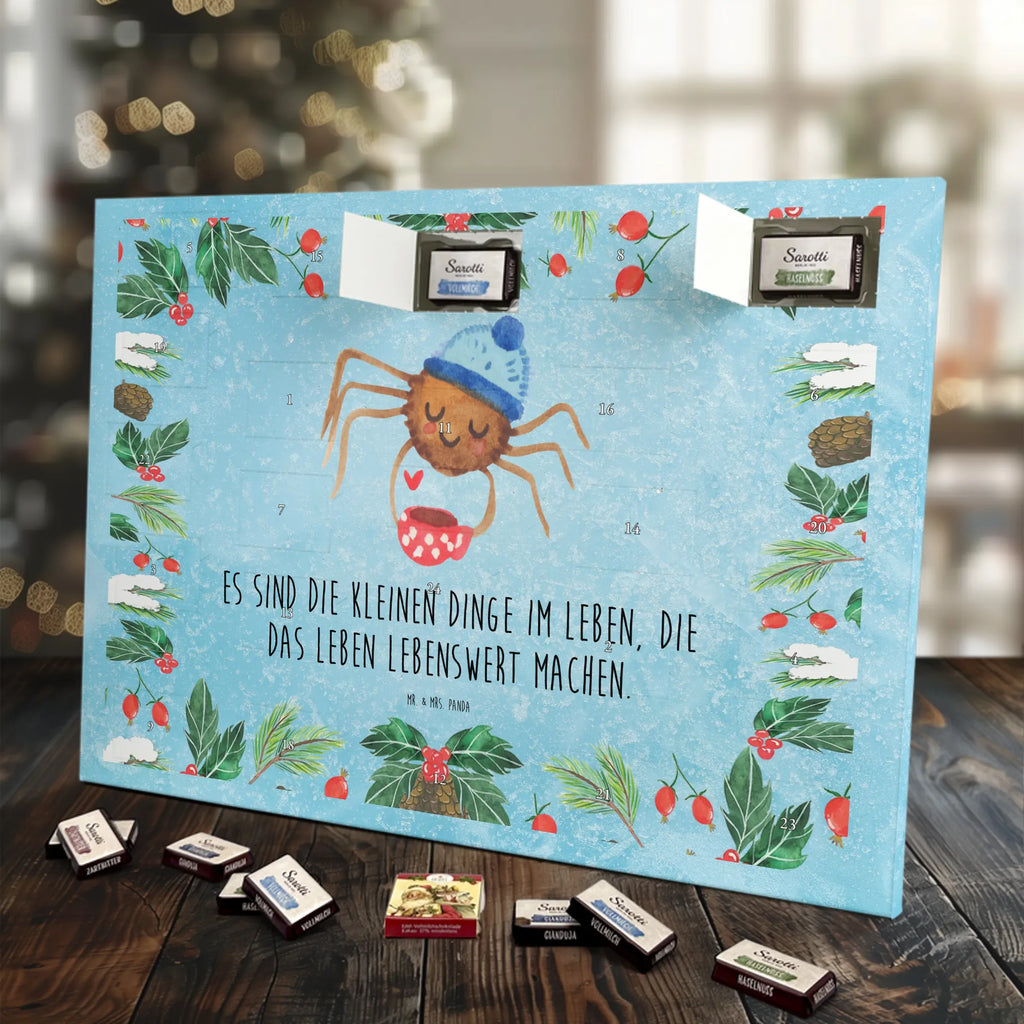 Chocolate advent calendar Spider Agathe coffee Spider, Spider Agathe