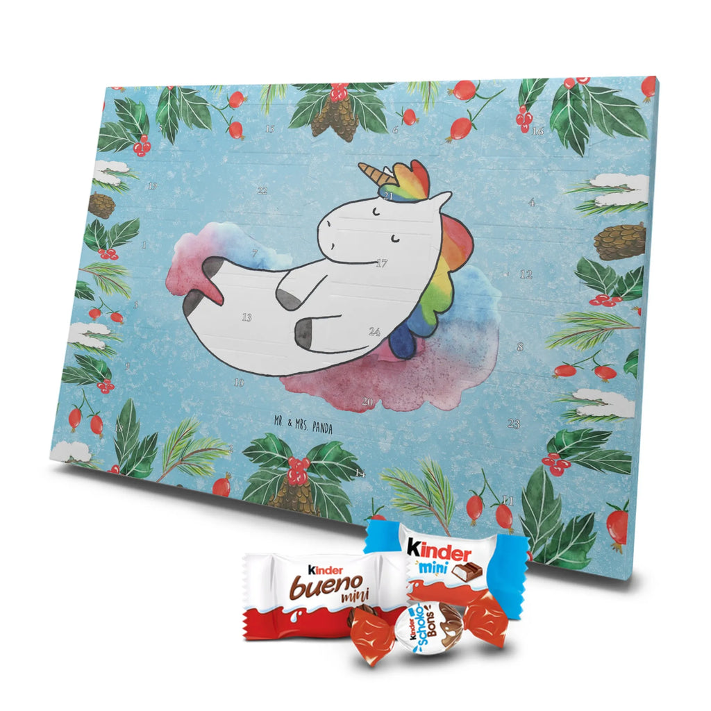 Chocolate advent calendar unicorn cloud 7 witty, faith, people, gift, reality, in love
