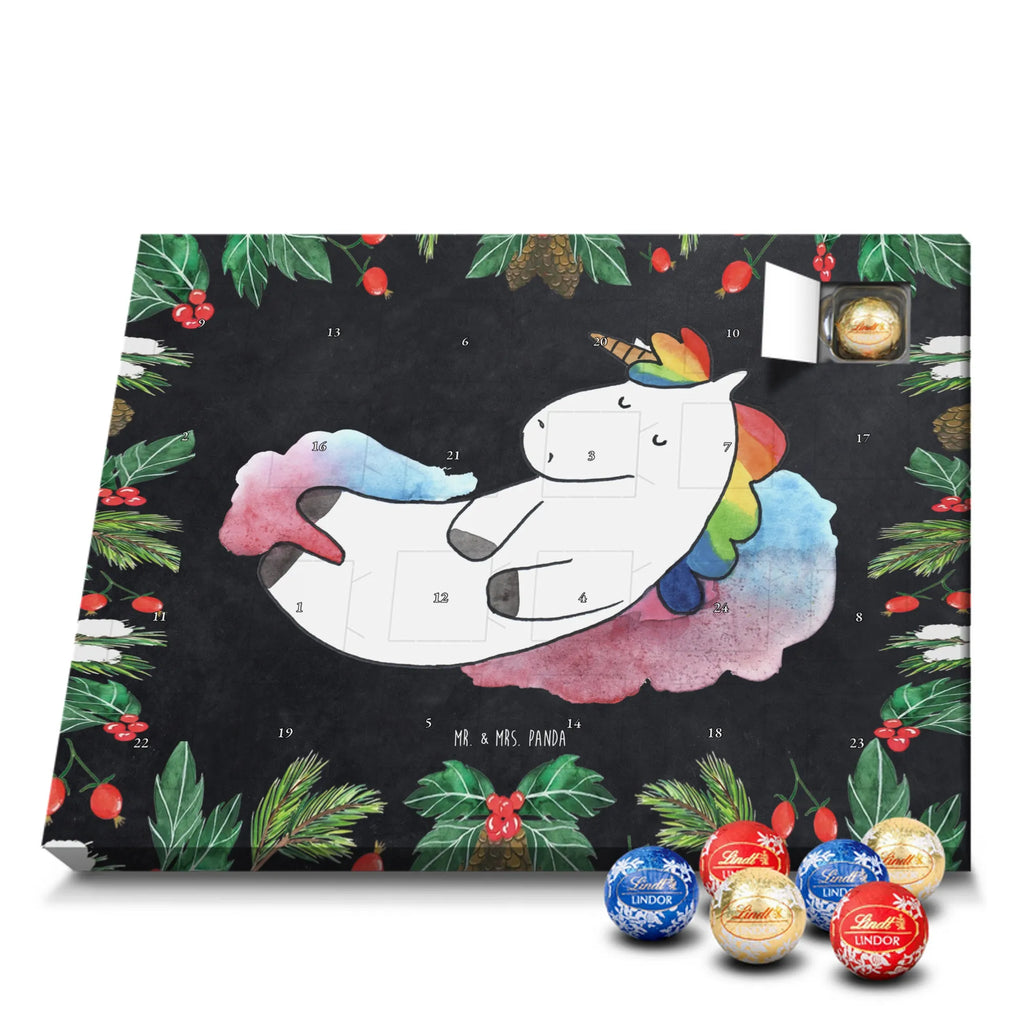 Chocolate advent calendar unicorn cloud 7 witty, faith, people, gift, reality, in love