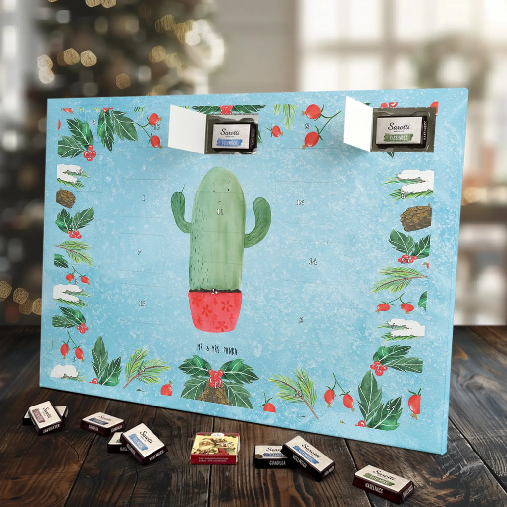 Chocolate advent calendar cactus Fury cactus, cactuses, plants, small green cactus, cactus plant, colleague, angry, annoy, office life, school