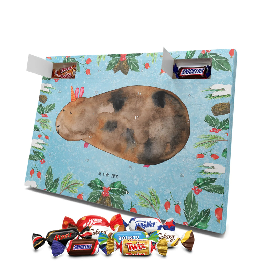Chocolate advent calendar unicorn Guinea pig guinea pig, squirrels
