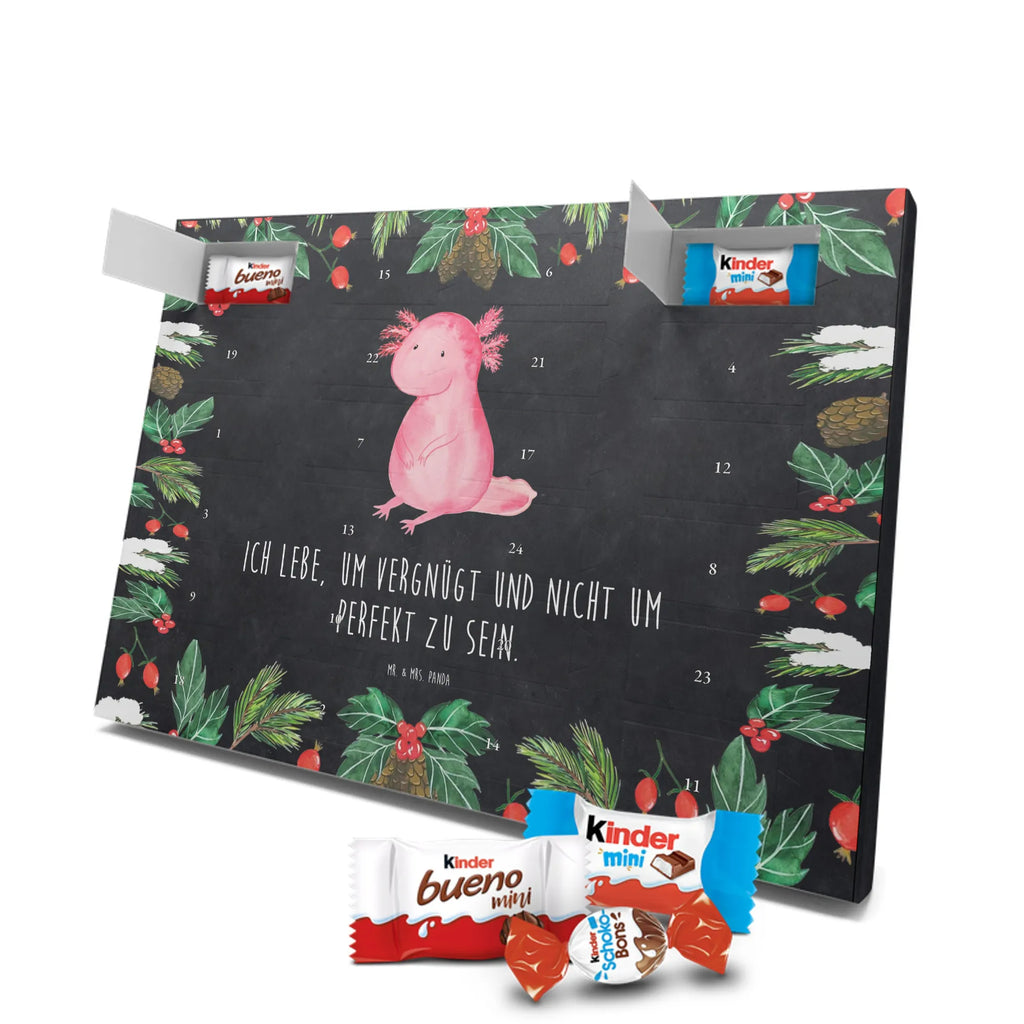 Chocolate advent calendar axolotl zero Mexican walking fish, Axelotl, marine animals, salamander, lifestyle, girlfriend, cheerful, contented, worldly wisdom, wisdom