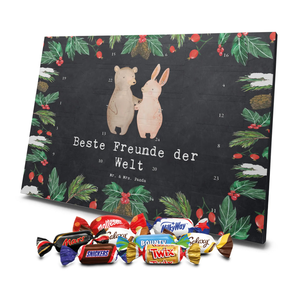 Chocolate advent calendar Hare best friends in the world gift, birthday, gift idea, birthday present, giving, thank you, for, make you happy, gift tip, friendship, girlfriend, friends, dude, boyfriend