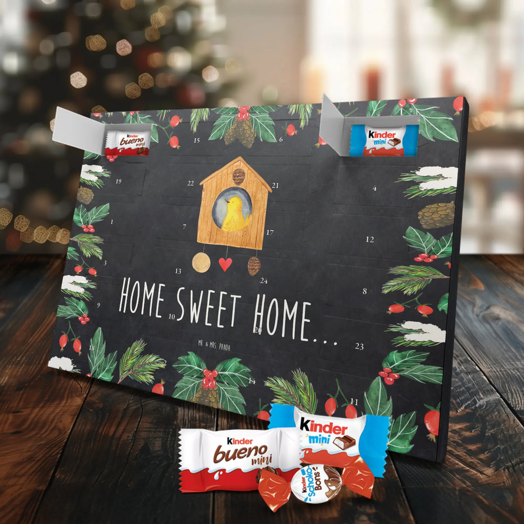 Chocolate advent calendar birdhouse Home gift ideas, gifts, small animals, good mood, cute, funny sayings, cute animal motives, hand drawn, special gifts, card, animal lover, gift, moving out, birdhouse, bird, moving in, house building, moving gift