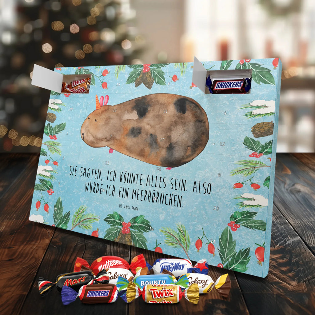 Chocolate advent calendar unicorn Guinea pig guinea pig, squirrels