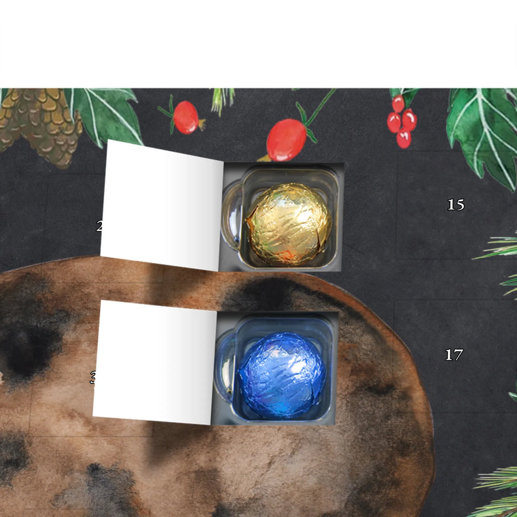 Chocolate advent calendar unicorn Guinea pig guinea pig, squirrels