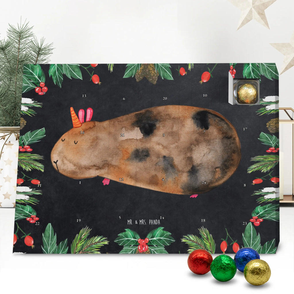 Chocolate advent calendar unicorn Guinea pig guinea pig, squirrels