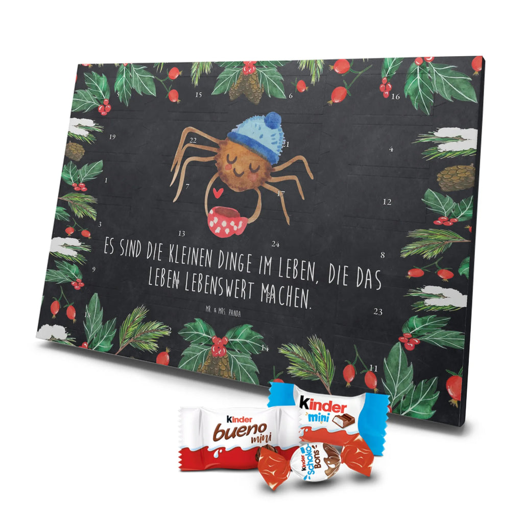 Chocolate advent calendar Spider Agathe coffee Spider, Spider Agathe
