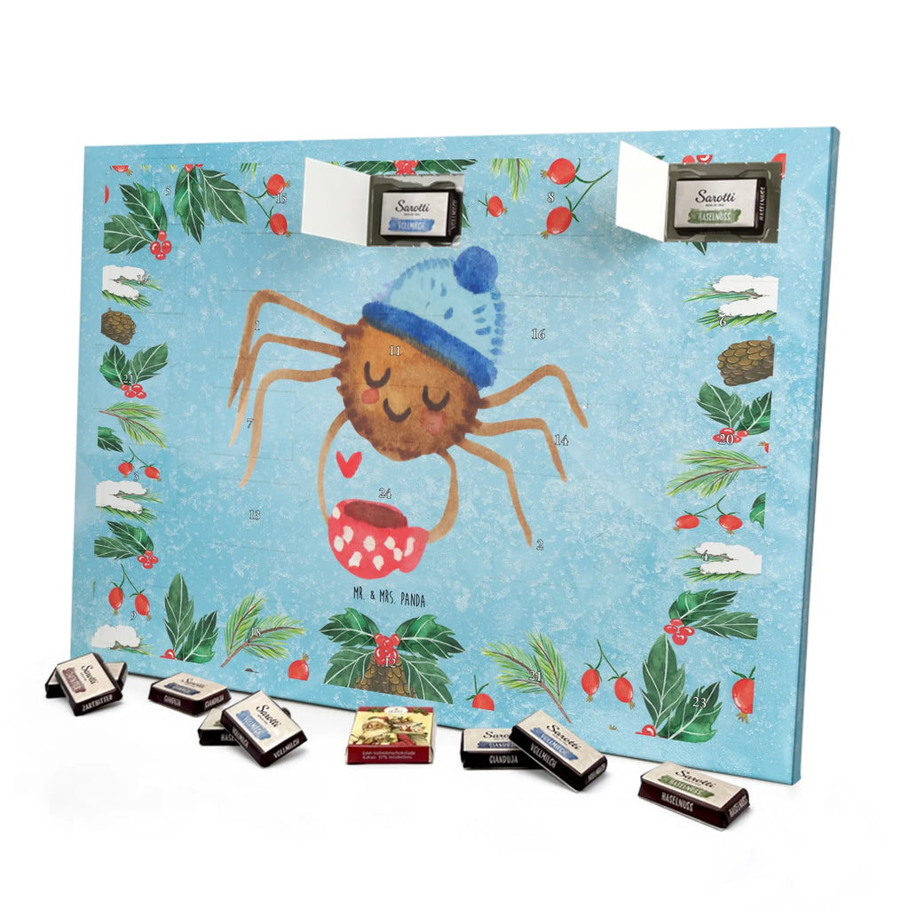Chocolate advent calendar Spider Agathe coffee Spider, Spider Agathe