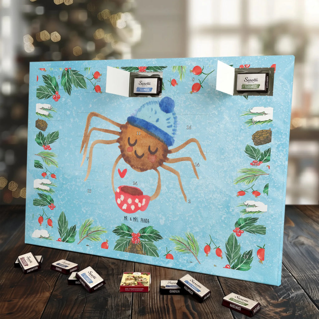 Chocolate advent calendar Spider Agathe coffee Spider, Spider Agathe