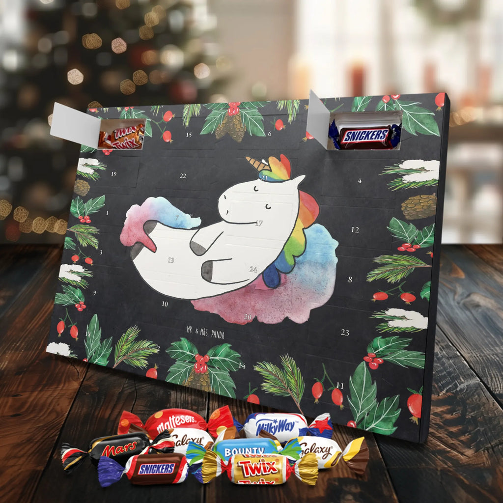 Chocolate advent calendar unicorn cloud 7 witty, faith, people, gift, reality, in love