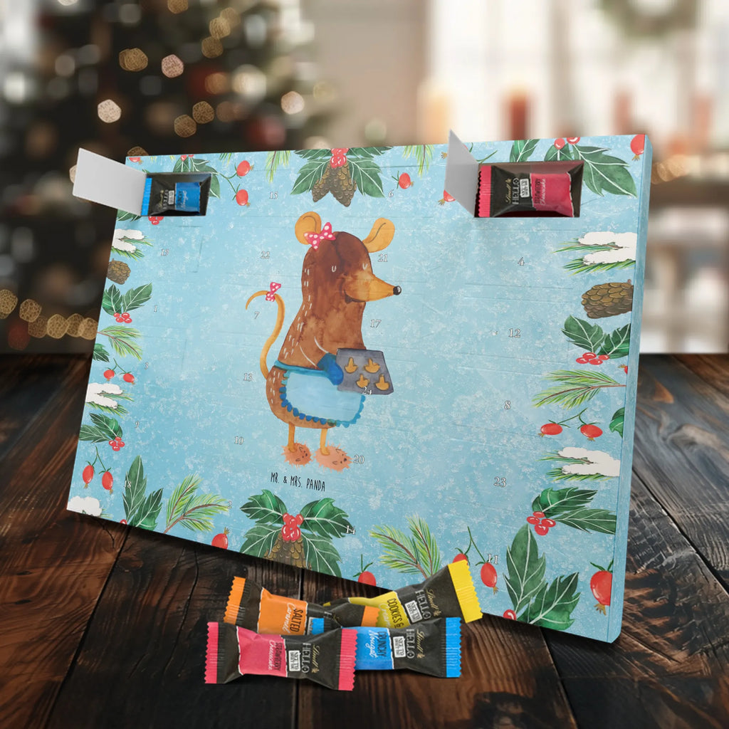 Chocolate advent calendar Mouse Cookies Christmas time, snow, cookies, christmas baking, baking, mouse, christmas cookies