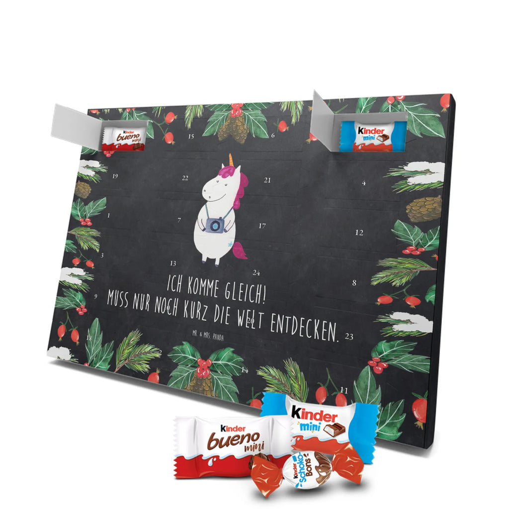 Chocolate advent calendar unicorn photographer Holiday, Photography, Photographer, Camera, Photographer gift, Traveler gift