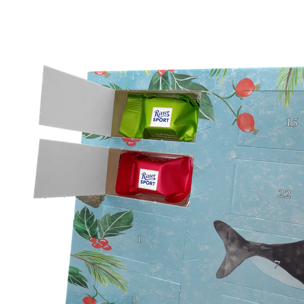 Chocolate advent calendar Orca manatee, vacation, aquatic animals, deep sea, underwater animals, seafood fans, underwater world, seafood posters, seafood decoration, whale, reef, water world, lobster, sea urchin, gift ideas, shrimp, narwhal, corals, gifts for seafood lovers, platypus, crocodile, shells, Seafood, ocean, self-love, new start, work, killer whale, opportunities