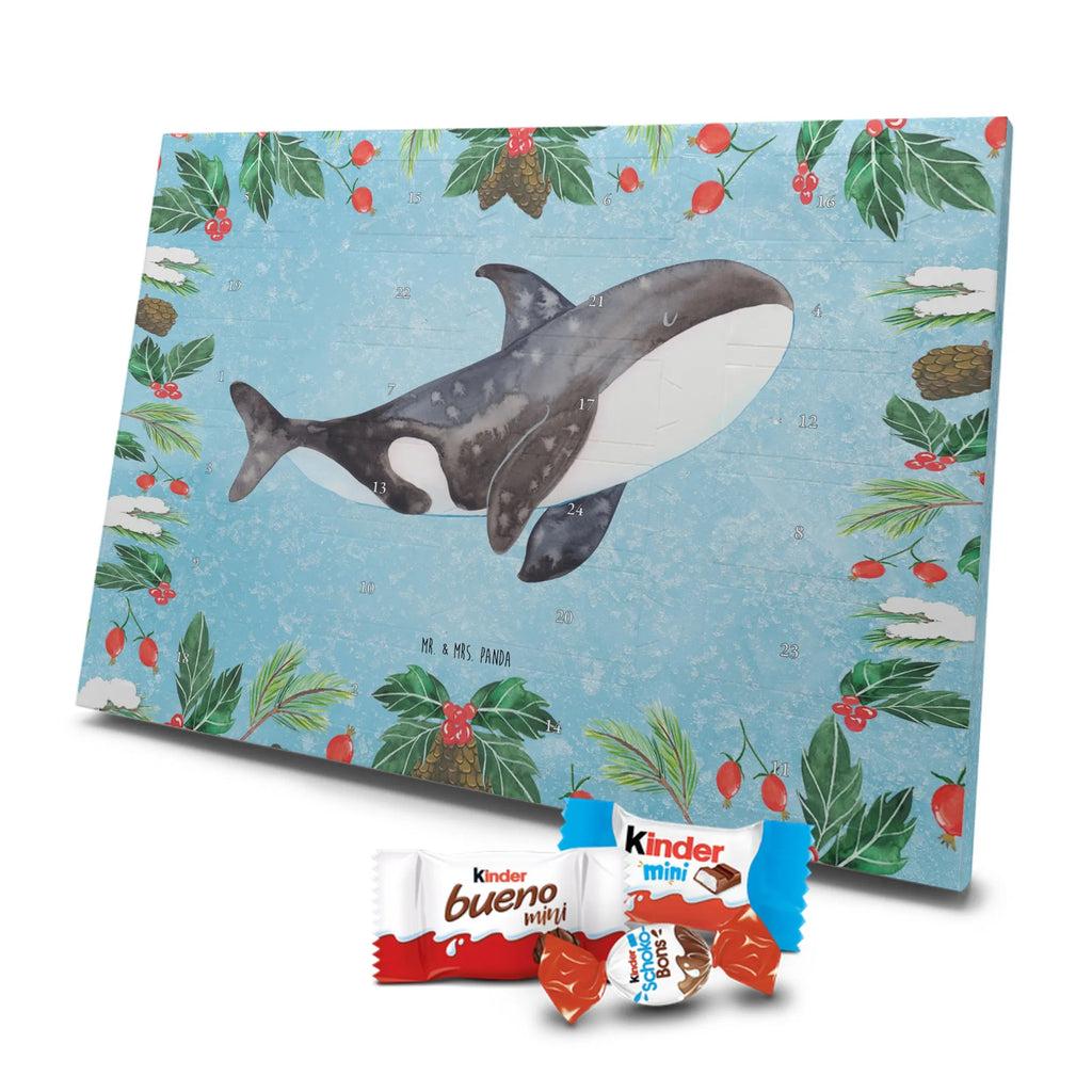 Chocolate advent calendar Orca manatee, vacation, aquatic animals, deep sea, underwater animals, seafood fans, underwater world, seafood posters, seafood decoration, whale, reef, water world, lobster, sea urchin, gift ideas, shrimp, narwhal, corals, gifts for seafood lovers, platypus, crocodile, shells, Seafood, ocean, self-love, new start, work, killer whale, opportunities