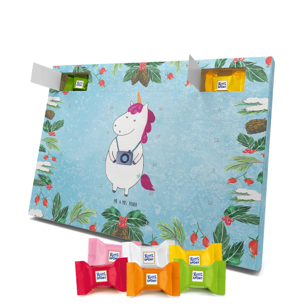 Chocolate advent calendar unicorn photographer Holiday, Photography, Photographer, Camera, Photographer gift, Traveler gift