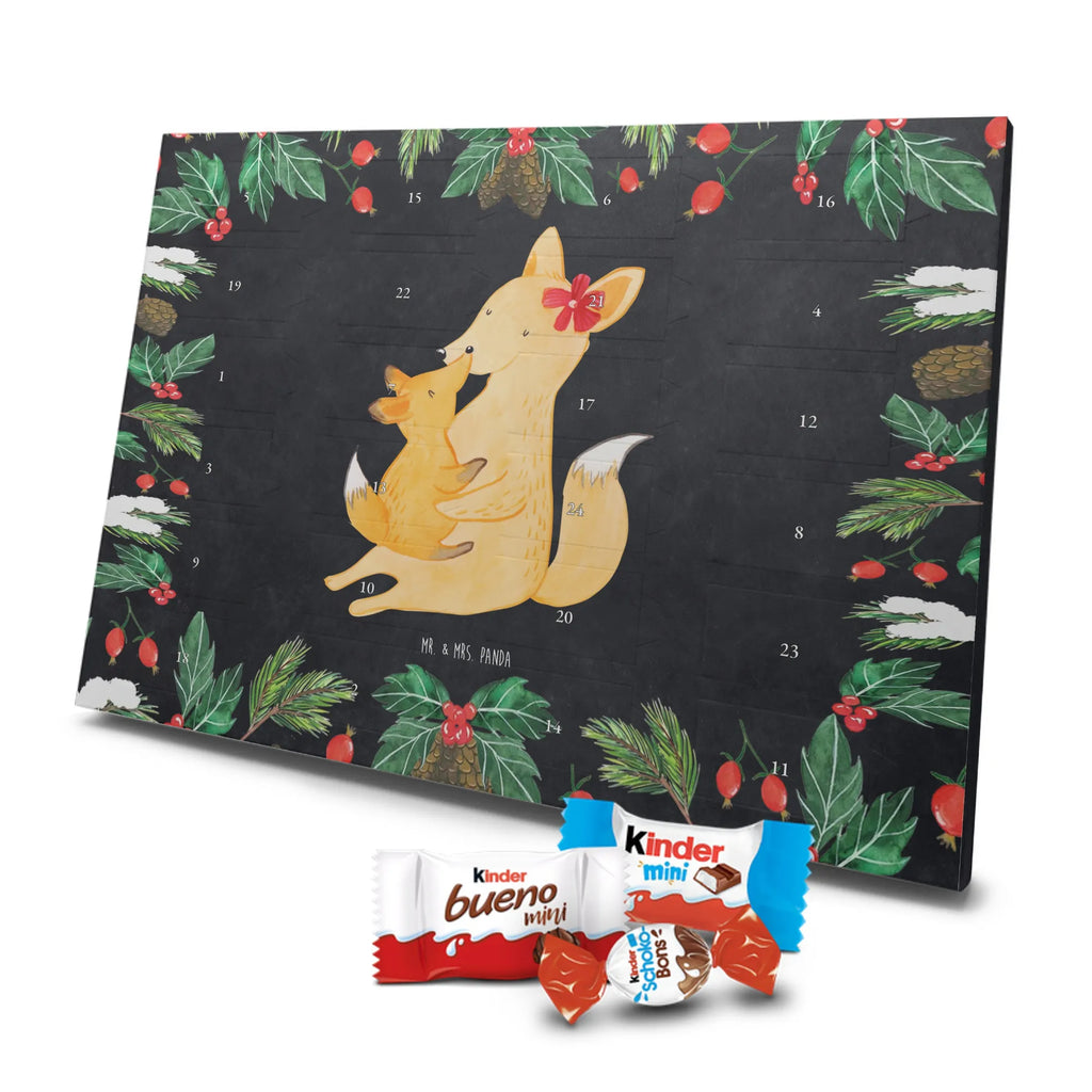 Chocolate advent calendar Fox mummy Father's Day, Mother's Day, daughter, mother, favourite daughter, best daughter, present
