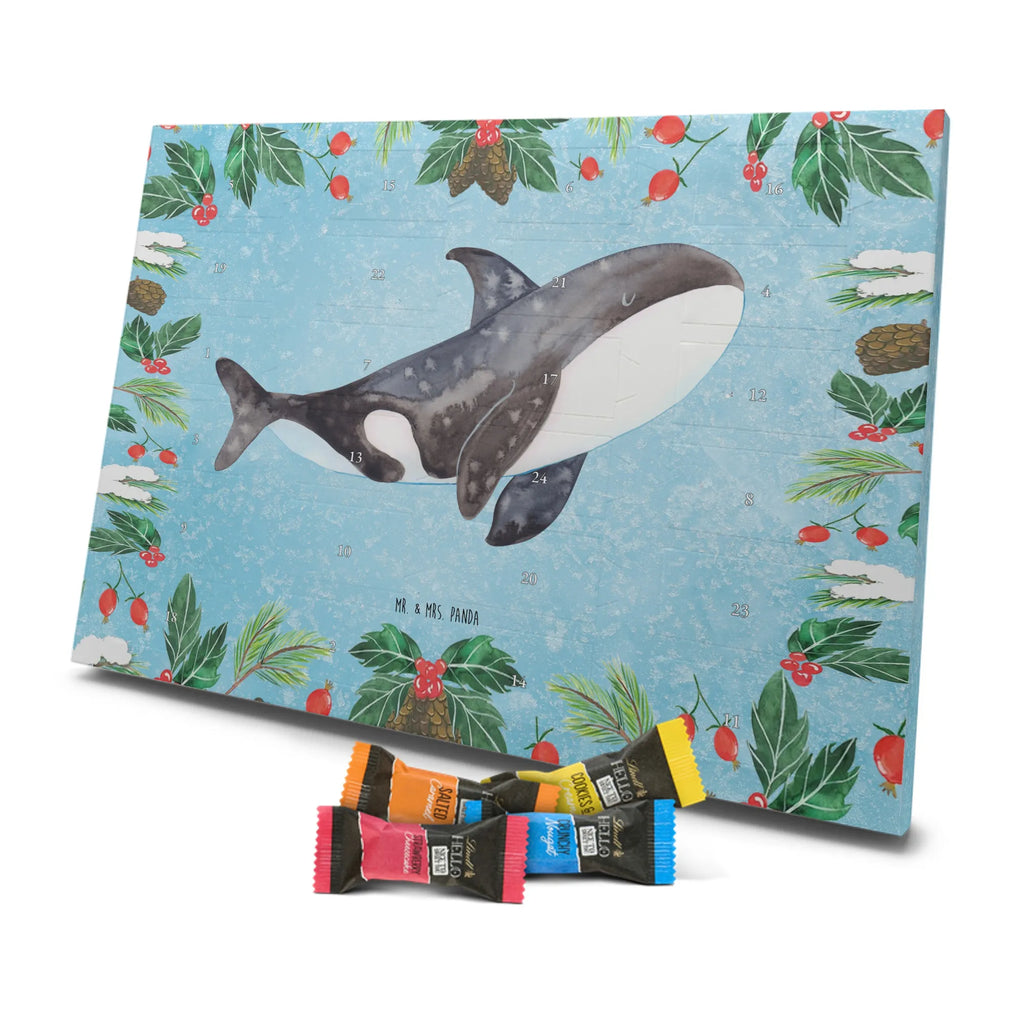 Chocolate advent calendar Orca manatee, vacation, aquatic animals, deep sea, underwater animals, seafood fans, underwater world, seafood posters, seafood decoration, whale, reef, water world, lobster, sea urchin, gift ideas, shrimp, narwhal, corals, gifts for seafood lovers, platypus, crocodile, shells, Seafood, ocean, self-love, new start, work, killer whale, opportunities