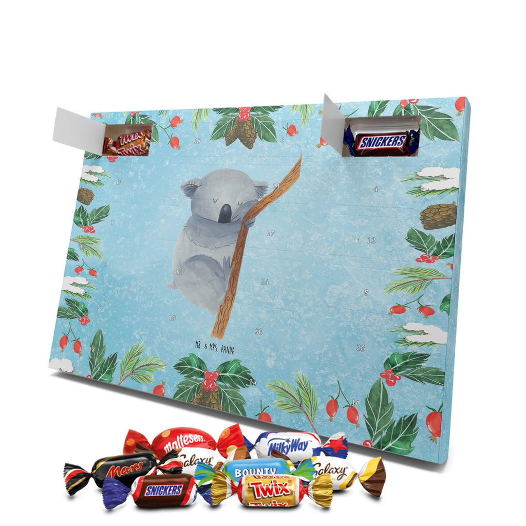 Chocolate advent calendar koala gift ideas, gifts, small animals, good mood, cute, funny sayings, cute animal motives, hand drawn, special gifts, card, animal lover, dream, bedroom, dreamland, sleeping, koala bear