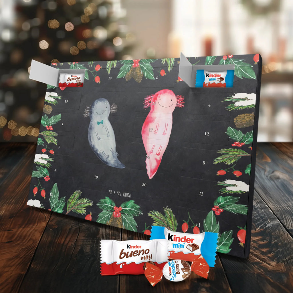 Chocolate advent calendar axolotl Love Loving, Marriage, Proposal of marriage, anniversary gift, Together, Love gift, gift for her, gift for him, Two, Valentine&#39;s Day Gift for Women Love Gift Anniversary Wedding Anniversary Party Favor Gift for Girlfriend Gift for Partner Boyfriend Gift Token of Love for Men for Husband