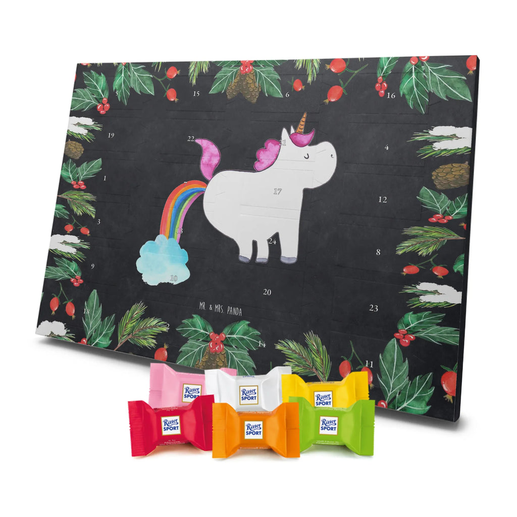 Chocolate advent calendar unicorn fart fart, unicorn fart, uniorn saying, girlfriend gift, fun, rainbow, present
