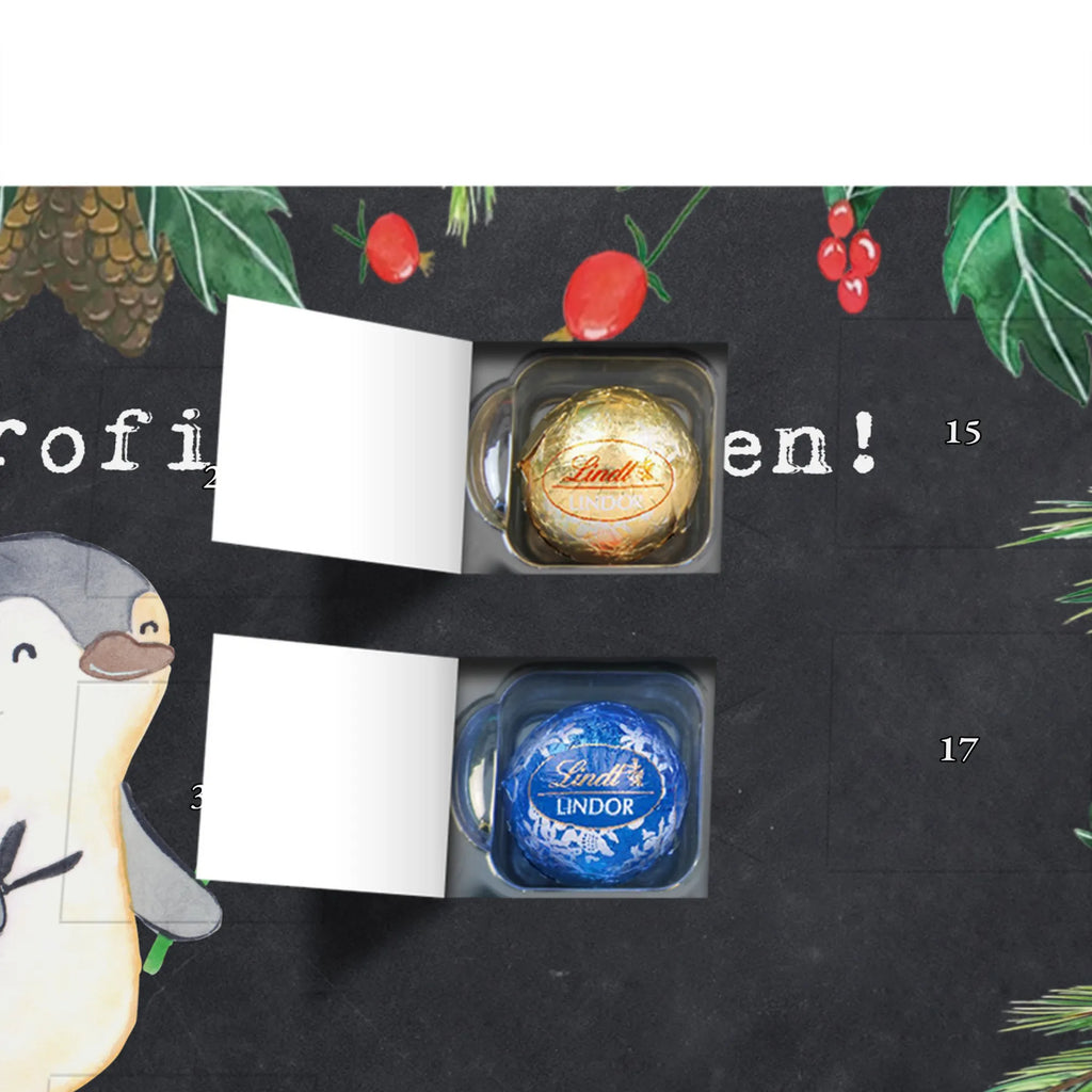 Chocolate advent calendar hairdresser Passion gift, sayings, gift idea, best, farewell gift, passing exam, anniversary, retirement, promotion, job start, profession