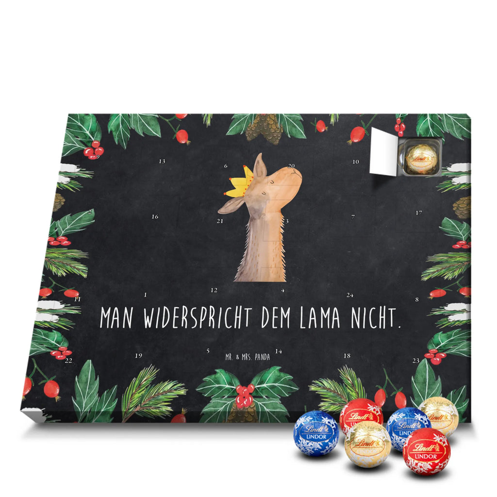 Chocolate advent calendar llama head king trendy animal, alpaca, Llama, king, office colleague, supervisor, high school graduation, mum, girlfriend, colleague