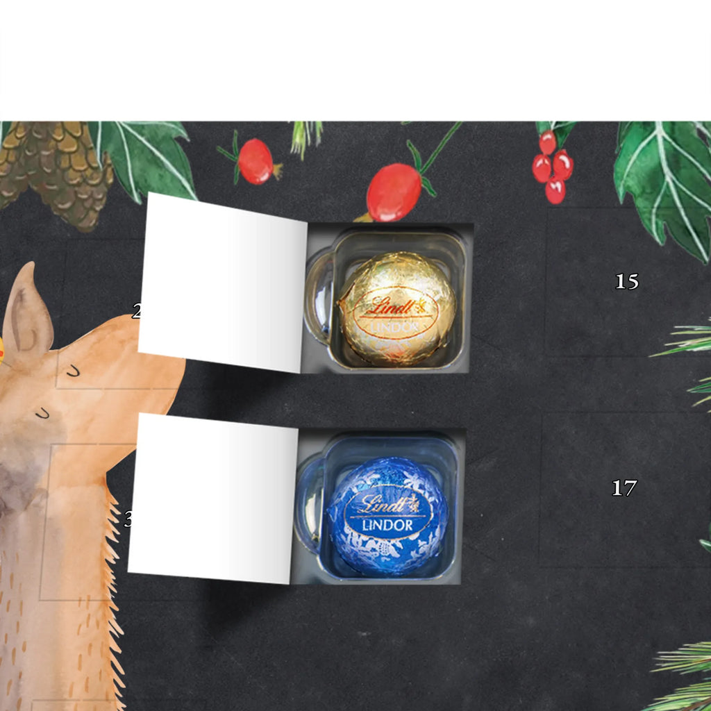 Chocolate advent calendar llama head king trendy animal, alpaca, Llama, king, office colleague, supervisor, high school graduation, mum, girlfriend, colleague