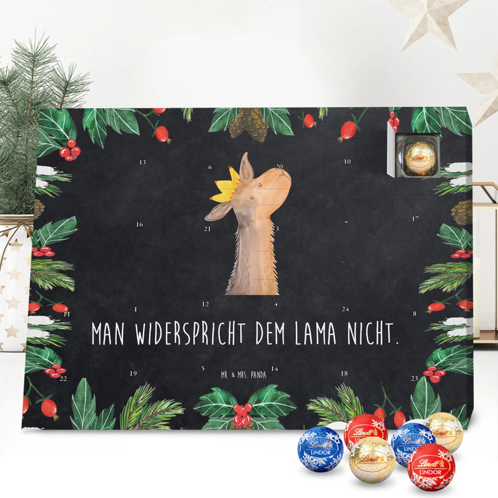 Chocolate advent calendar llama head king trendy animal, alpaca, Llama, king, office colleague, supervisor, high school graduation, mum, girlfriend, colleague