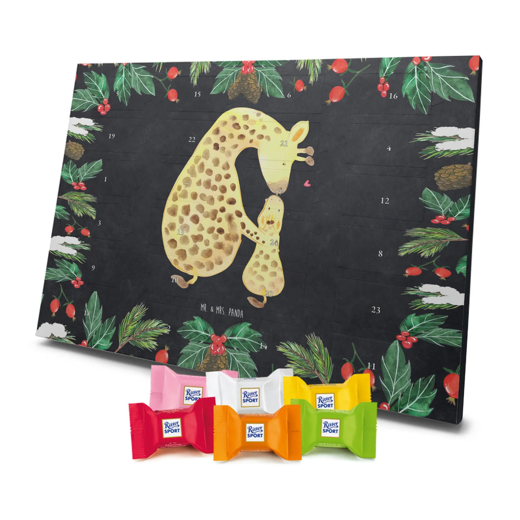 Chocolate advent calendar giraffe child Africa, favourite person, mother, daughter, son, mum, child
