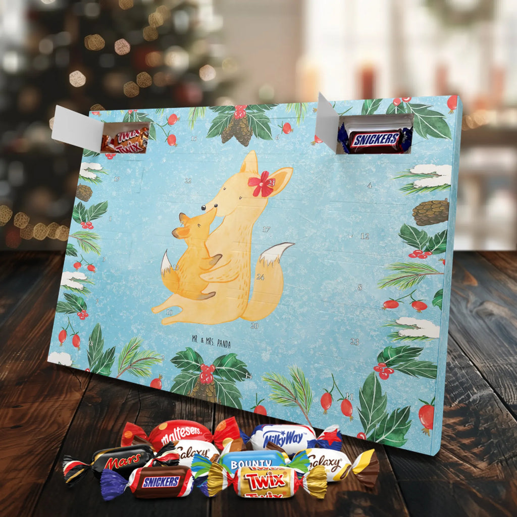 Chocolate advent calendar Fox mummy Father's Day, Mother's Day, daughter, mother, favourite daughter, best daughter, present
