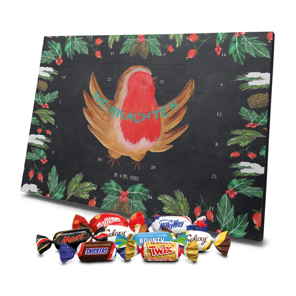 Chocolate advent calendar robin Christmas Christmas time, snow, Christmas greeting, Christmas motif, Merry Christmas, Christmas Eve, bird