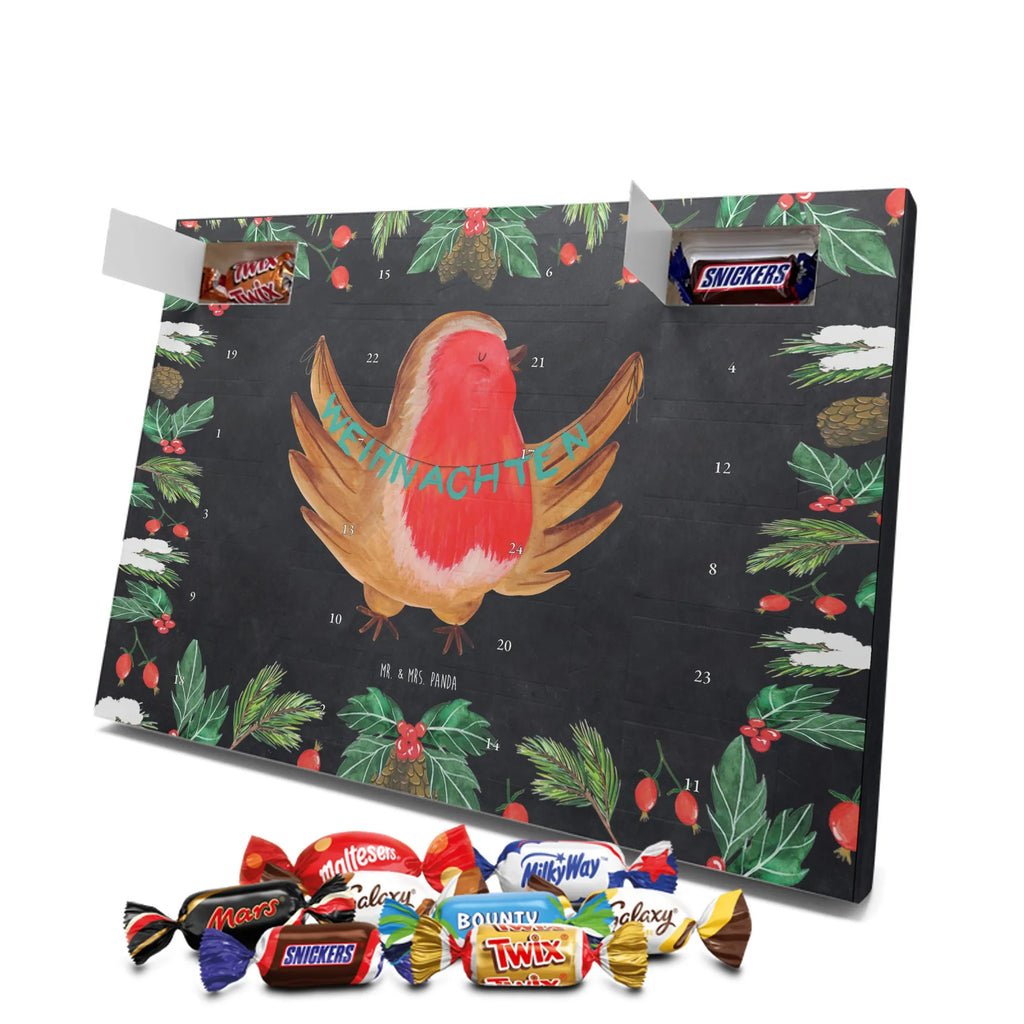 Chocolate advent calendar robin Christmas Christmas time, snow, Christmas greeting, Christmas motif, Merry Christmas, Christmas Eve, bird
