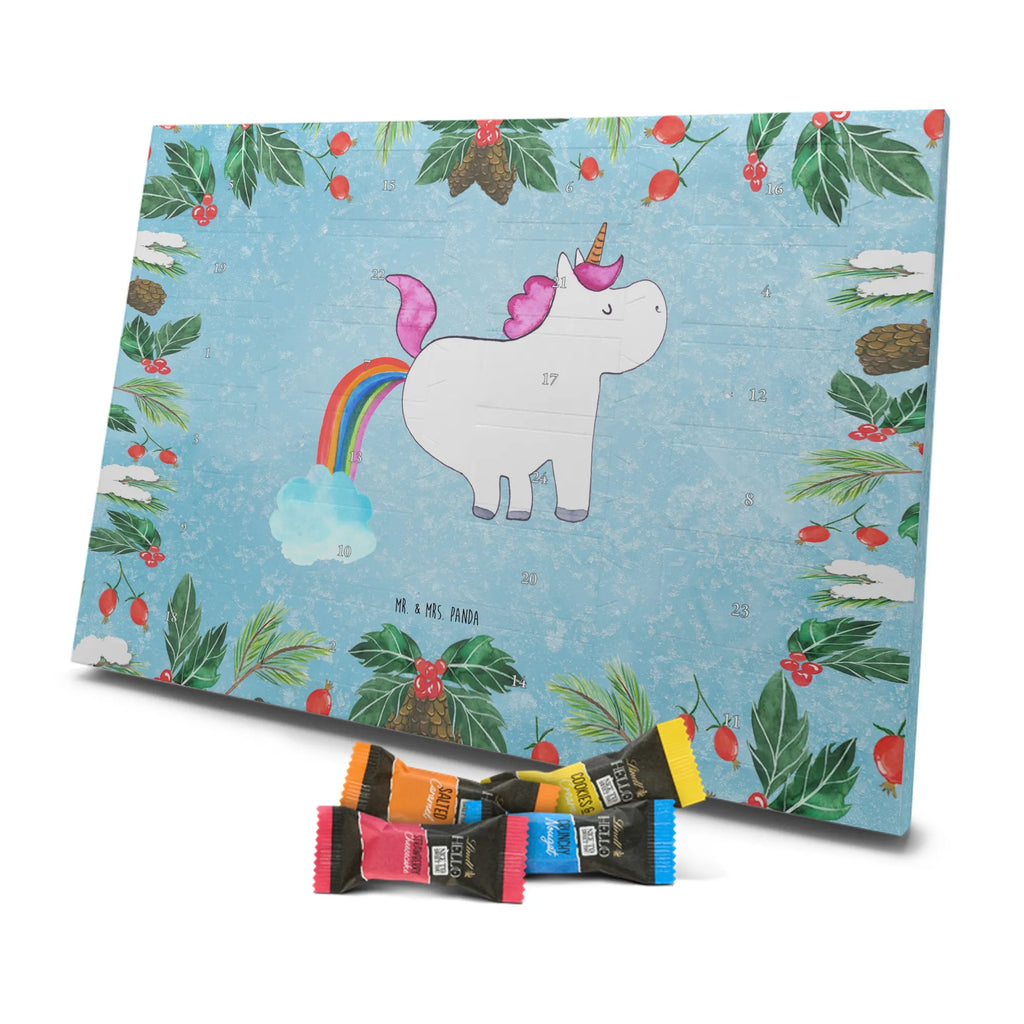 Chocolate advent calendar unicorn fart fart, unicorn fart, uniorn saying, girlfriend gift, fun, rainbow, present