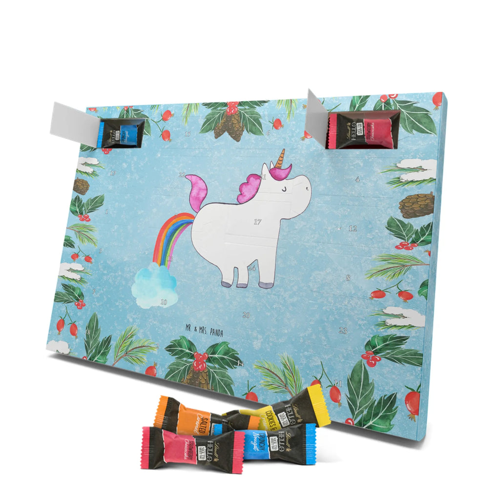 Chocolate advent calendar unicorn fart fart, unicorn fart, uniorn saying, girlfriend gift, fun, rainbow, present