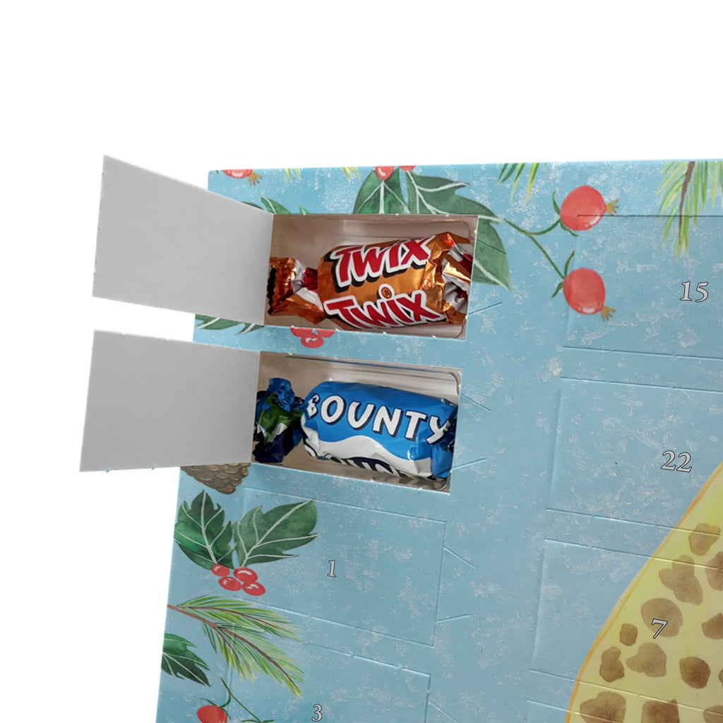 Chocolate advent calendar giraffe child Africa, favourite person, mother, daughter, son, mum, child