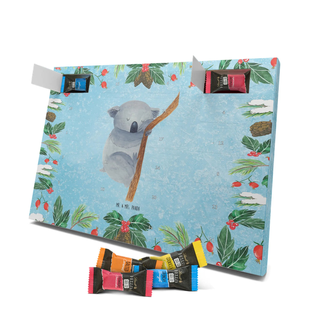 Chocolate advent calendar koala gift ideas, gifts, small animals, good mood, cute, funny sayings, cute animal motives, hand drawn, special gifts, card, animal lover, dream, bedroom, dreamland, sleeping, koala bear