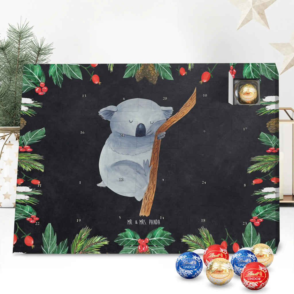 Chocolate advent calendar koala gift ideas, gifts, small animals, good mood, cute, funny sayings, cute animal motives, hand drawn, special gifts, card, animal lover, dream, bedroom, dreamland, sleeping, koala bear