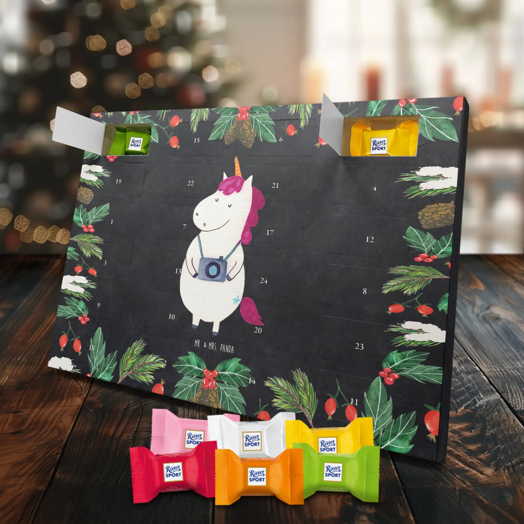 Chocolate advent calendar unicorn photographer Holiday, Photography, Photographer, Camera, Photographer gift, Traveler gift