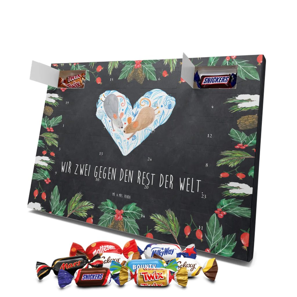 Chocolate advent calendar Mice heart Loving, Marriage, Proposal of marriage, anniversary gift, Together, Love gift, gift for her, gift for him, Two, mouse, favourite person, wedding, proof of love, love message, togetherness, anniversary, gift for two, love gift, mice