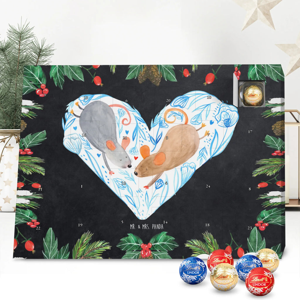 Chocolate advent calendar Mice heart Loving, Marriage, Proposal of marriage, anniversary gift, Together, Love gift, gift for her, gift for him, Two, mouse, favourite person, wedding, proof of love, love message, togetherness, anniversary, gift for two, love gift, mice