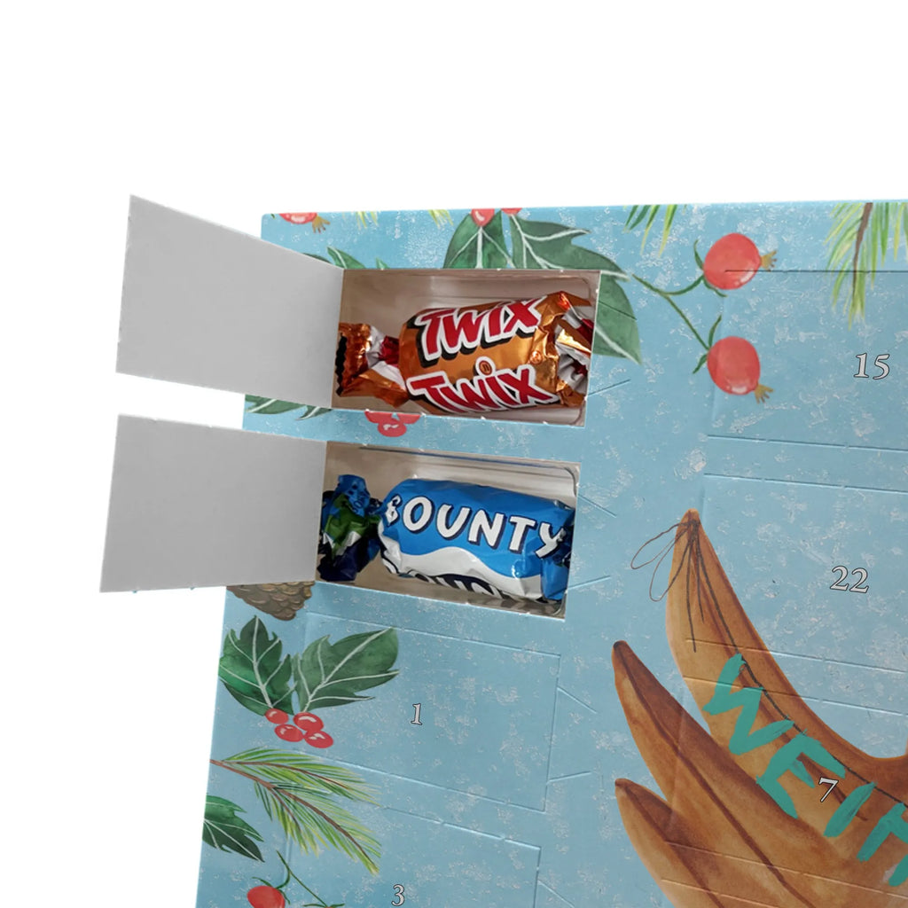 Chocolate advent calendar robin Christmas Christmas time, snow, Christmas greeting, Christmas motif, Merry Christmas, Christmas Eve, bird