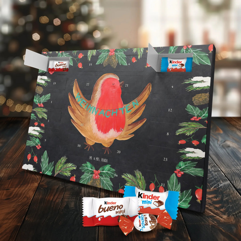 Chocolate advent calendar robin Christmas Christmas time, snow, Christmas greeting, Christmas motif, Merry Christmas, Christmas Eve, bird