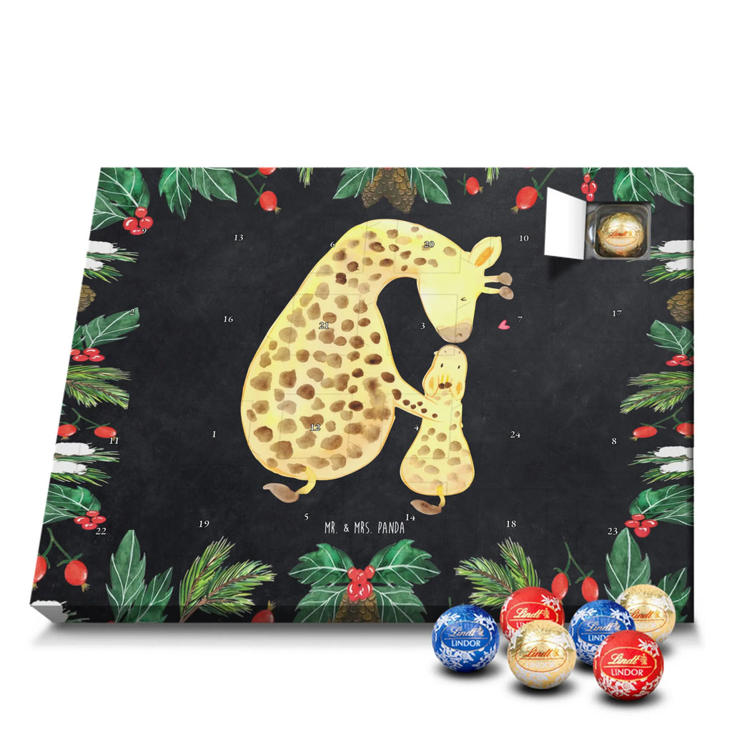 Chocolate advent calendar giraffe child Africa, favourite person, mother, daughter, son, mum, child