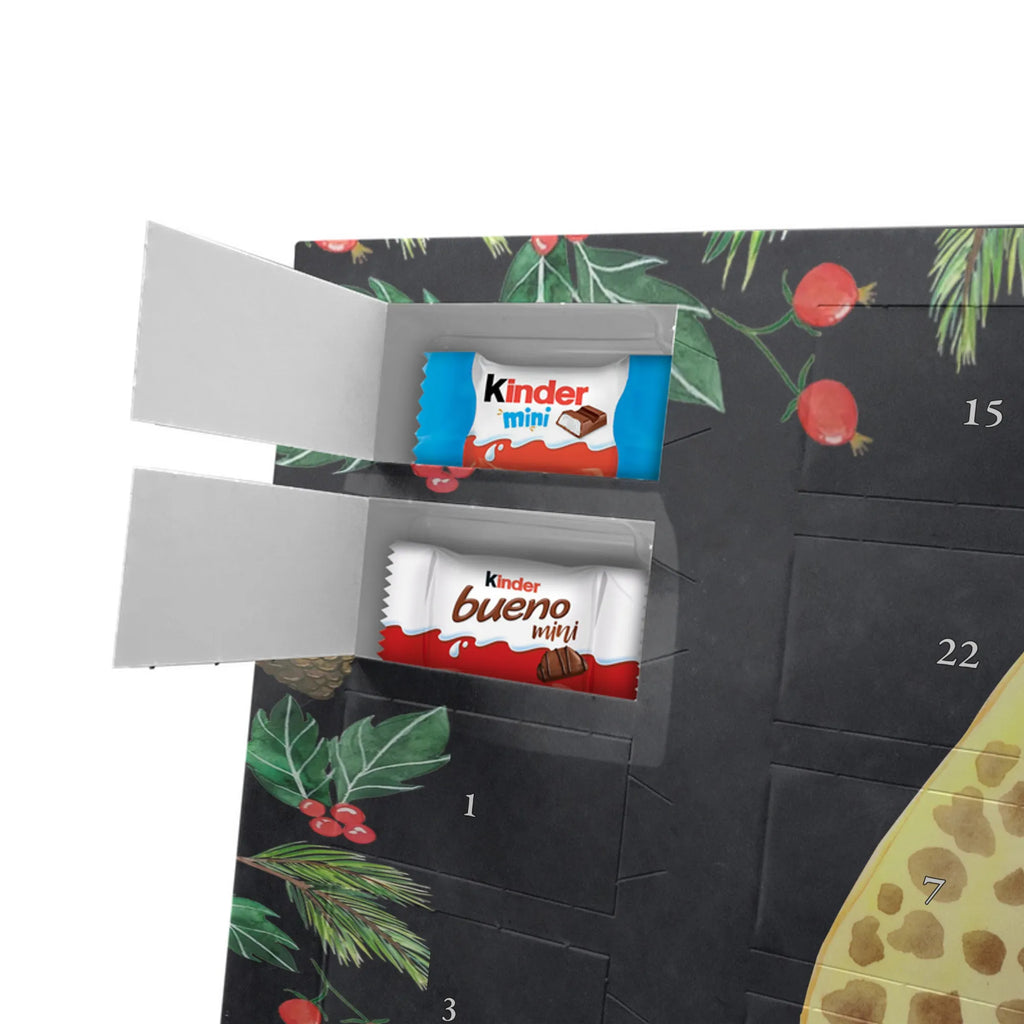 Chocolate advent calendar giraffe child Africa, favourite person, mother, daughter, son, mum, child